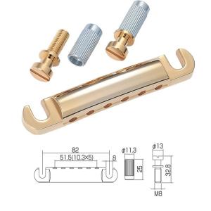 【ギターパーツ】【テイルピース】【GOTOH】エレキギター用テイルピース　GE101Z　クローム｜gakkiland-thanks