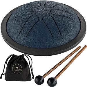 【MEINL(マイネル)】【スリットドラム】Sonic Energy Collection タングドラム 5.5インチ A Major MSTD2NB Navy Blue (バッグ/ラバーマレット付属)｜gakkiland-thanks