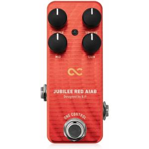 【One Control(ワンコントロール)】Jubilee Red AIAB ディストーション ギターエフェクター｜gakkiland-thanks