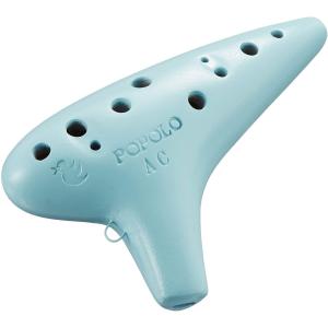 オカリナ／風花オカリナ TEE Spoon トイオカリナAC（水色） : 管楽器