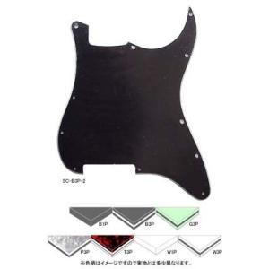 【SCUD】【ピックガード】STタイプピックガード SC-W1P-2 STタイプ、外周のみ　ホワイト...