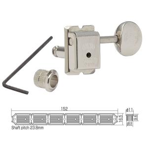 【ギターパーツ】【ペグ・マシンヘッド】【GOTOH】ストラトタイプ用マシンヘッド　SD91-05M/N-6L｜gakkiland-thanks