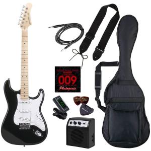 ブルーPhoto genic エレキギター ブラック　ストライトキャスタータイプ Photogenie エレキギター ストラトキャスター フォトジェニック 青