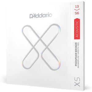 【ゆうパケット便発送】D'Addario ダダリオ アコースティックギター弦 XS コーティング弦 フォスファーブロンズ Medium .013-.056 XSAPB1356｜gakkiland-thanks