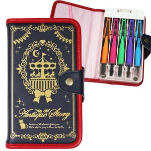 彫刻刀セット/アンティークストーリー　 小学生女の子向け　安全ガード付き彫刻刀