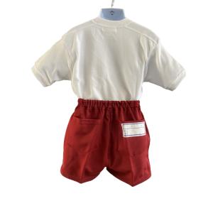 体操服 体操着 ショートパンツ エンジ 幼児 ...の詳細画像2
