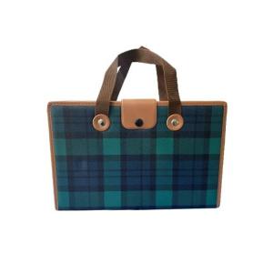 短冊 福本積應師（大徳寺派 招春寺）11月「開門落葉多」 継ぎ紙短冊禅