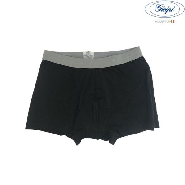 gicipi ジチピ  ボクサーパンツ BOXER UOMO 　立体裁断　NERO ブラック Mad...