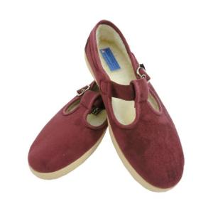 【SALE】ALBEROLA アルベローラ Q1924 BAMARA ベルトループシューズ DK/RED 27.5cm Made in SPAIN