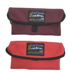 Tough Traveler タフトラベラー【SALE】 アメリカ製　Flap Neck Pouch Mod s フラップネックポーチ　Black Red  Royal  Khaki Burgundy Camo｜gaku-shop