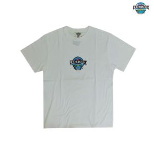 CRAZY CREEK クレイジークリーク 【SALE】メンズ ホワイトロゴ EMB Tシャツ　刺繍ロゴ入り｜gaku-shop