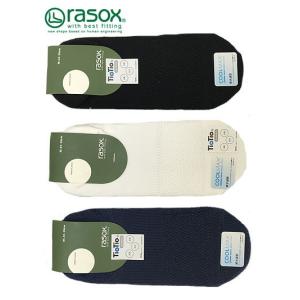 ｒａｓｏｘ RASOX ＲＡＳＯＸ　ラソックス　SP191CO01 スポーツパイルカバーソックス　ホワイト　ネイビー　ブラック