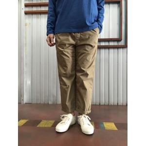 STUDIOORIBE　スタジオオリベ　Wide Climbing Pants クールマックス素材　ワイドクライミングパンツ　Beige  ベージュ｜gaku-shop