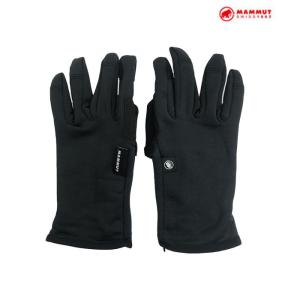 MAMMUT (マムート)　1190-00340　Fleece Pro Glove　フリースプログローブ　Black｜gaku-shop