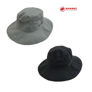 マムート MAMMUT 【SALE】 国内正規品　1191-02915-0818  Machu Hat   防水性ハット　メッシュライニング Black  Granit　｜gaku-shop