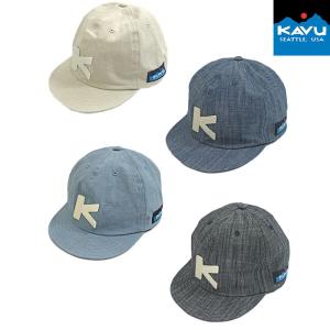 KAVU カブー　ベースボールキャップ　【SALE】 Dungaree Base Ball Cap ダンガリー　Black Navy Beige SaxeBlue｜gaku-shop