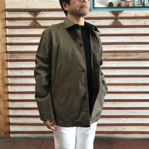 MANUAL ALPHABET  マニュアルアルファベット【SALE】MA-J309 OVERDYED TWILL SHT JKT　KhakiBrown｜gaku-shop