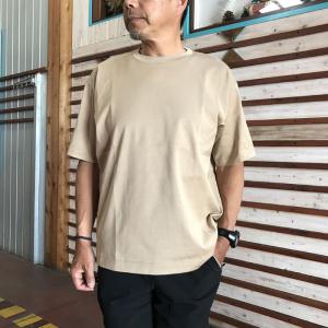 MANUAL ALPHABET マニュアルアルファベット 【SALE】 MA-C-115 　ULTIMA PRD SS　ウルティマ 半袖Tシャツ　Beige　｜gaku-shop