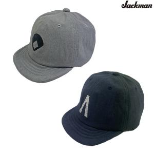 Jackman ジャックマン BB SYMBOL BB CAP ベースボールシンボルキャップ JM6418 Navy  SolidGray｜gaku-shop