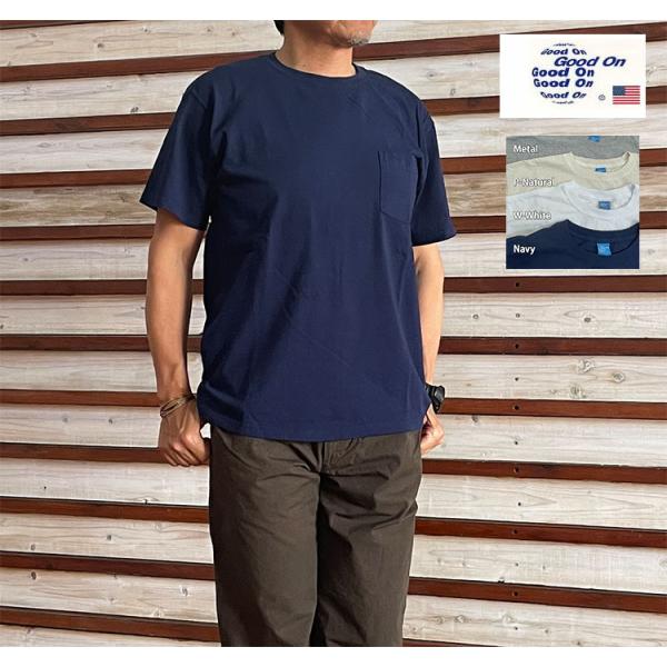 GOODON グッドオン ポケット付きTシャツ　GOST0903 SS POCKET TEE ショー...