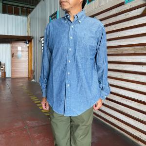 or Slow デニムシャツ サイズ2 日本製 orSlow オアスロウ ORSLOW デニム ボタンダウンシャツ DENIM
