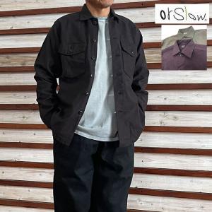 オアスロウ ビームス orslow x BEAMS 別注 日本製 デニムコーチ