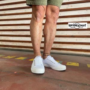 converse スプリングコート　コットンキャンバス SPRING COURT/ホワイトオーガニックコットンキャンバススニーカー | 20
