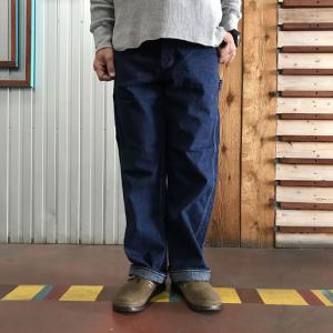 メンズ Orslow オアスロウ WIDE FIT 30'S HICKORY PAINTER PANTS
