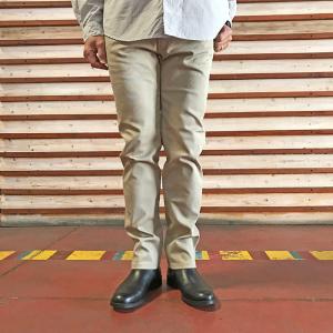 STUDIOORIBE スタジオオリベ  チノパンツ　 LP012　NEW L POCKET PANTS スタジオオリベ　NEWＬポケットパンツ 　ストレッチパンツ Beige｜gaku-shop