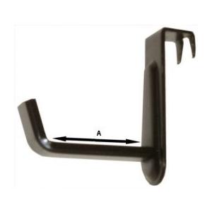 Ｂ.Ｓ.額受鴨居(黒色)６０mm