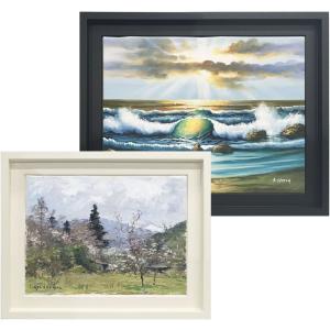 油彩額縁 3441N F6 号(410×318) （アクリル仕様・木製・油絵用額縁