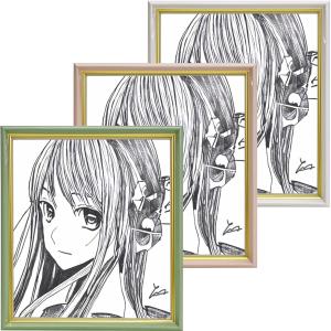 色紙額 4953(マット無し) UVカット強化型アクリル付 /242×273(色紙