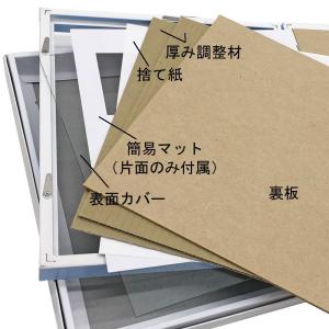 2面色紙額 メモリアルフレーム ダブル アクリ...の詳細画像4