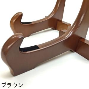 木製額立て 二本組・額ふとん付 /中サイズ(4...の詳細画像1