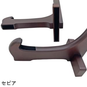 木製額立て 二本組・額ふとん付 /中サイズ(4...の詳細画像2