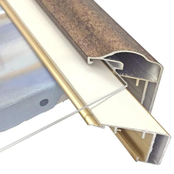 出展用仮縁 CDシリーズ+R9Dタイプ アクリル付 /409×530(P10)のキャンバス・パネル用...