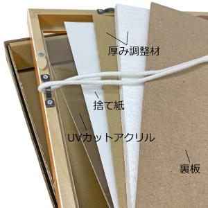 色紙額 GT004 UVカット強化型アクリル付...の詳細画像5
