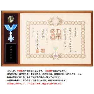 叙勲額 額縁 褒章 勲記 勲章 塗り箱 軽くて...の詳細画像5