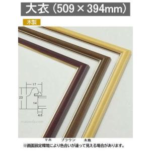 額縁 デッサン額縁:5660 大衣(509×394mm) （アクリル仕様・木製