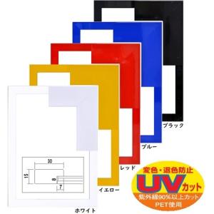 【紫外線カット】5906 B3 (364×515mm) ポスター額 ポスターパネル MDF製 カラーパネル 大額｜gakubutiya