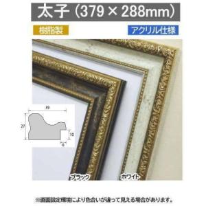 【受注生産品】1644 太子 デッサン額縁 水彩額 フレーム 樹脂製 379×288mm｜gakubutiya