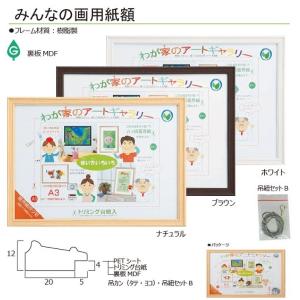 みんなの画用紙額 画用紙四ツ切 大仙 樹脂製｜gakubutiya