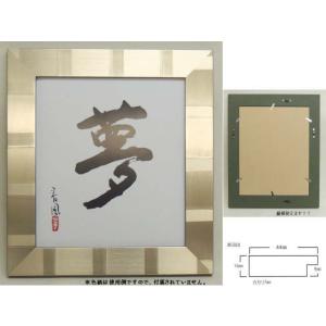 ロワール　8×9　シルバー　色紙額　限定特価品 色紙額 色紙額縁 (242×273mm)　多少難有り｜gakubutiya