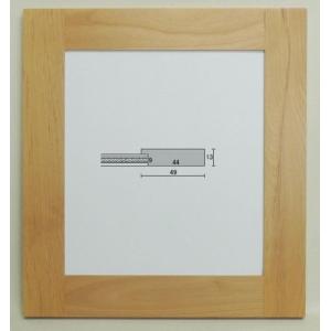 W786 木地 色紙額縁 (８×９) 木製品 ラーソンジュール製｜gakubutiya