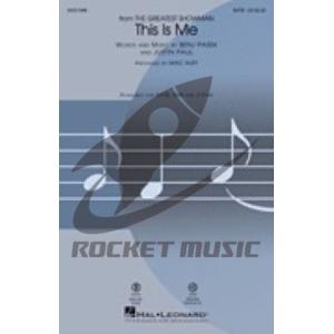 [楽譜] ディス・イズ・ミー(映画「グレイテスト・ショーマン」より）(SATB: 混声四部合唱) 輸...