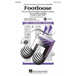 [楽譜] 《輸入合唱楽譜》 フットルース (同名映画主題歌) (カラオケCD) (Footloose (ShowTrax CD) 《輸入楽譜》の商品画像