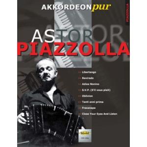 [楽譜] アコーディオンのためのアストル・ピアソラ vol.1(8曲収録)《輸入アコーディオン楽譜》...