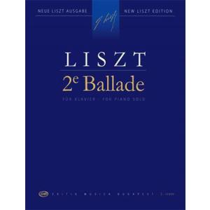 [楽譜] リスト／バラード 第2番《輸入ピアノ楽譜》【10,000円以上送料無料】(2re Ballade)《輸入楽譜》