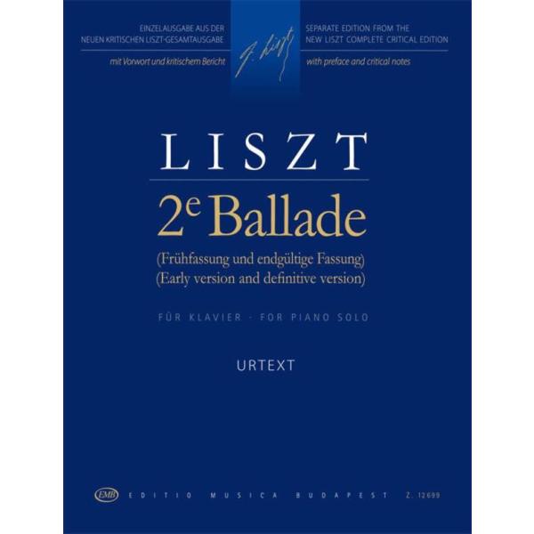 [楽譜] リスト／バラード 第2番《輸入ピアノ楽譜》【10,000円以上送料無料】(2re Ball...