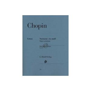 [楽譜] ショパン／夜想曲 第20番 嬰ハ短調(遺作)(原典版/ヘンレ社)《輸入ピアノ楽譜》【10,...